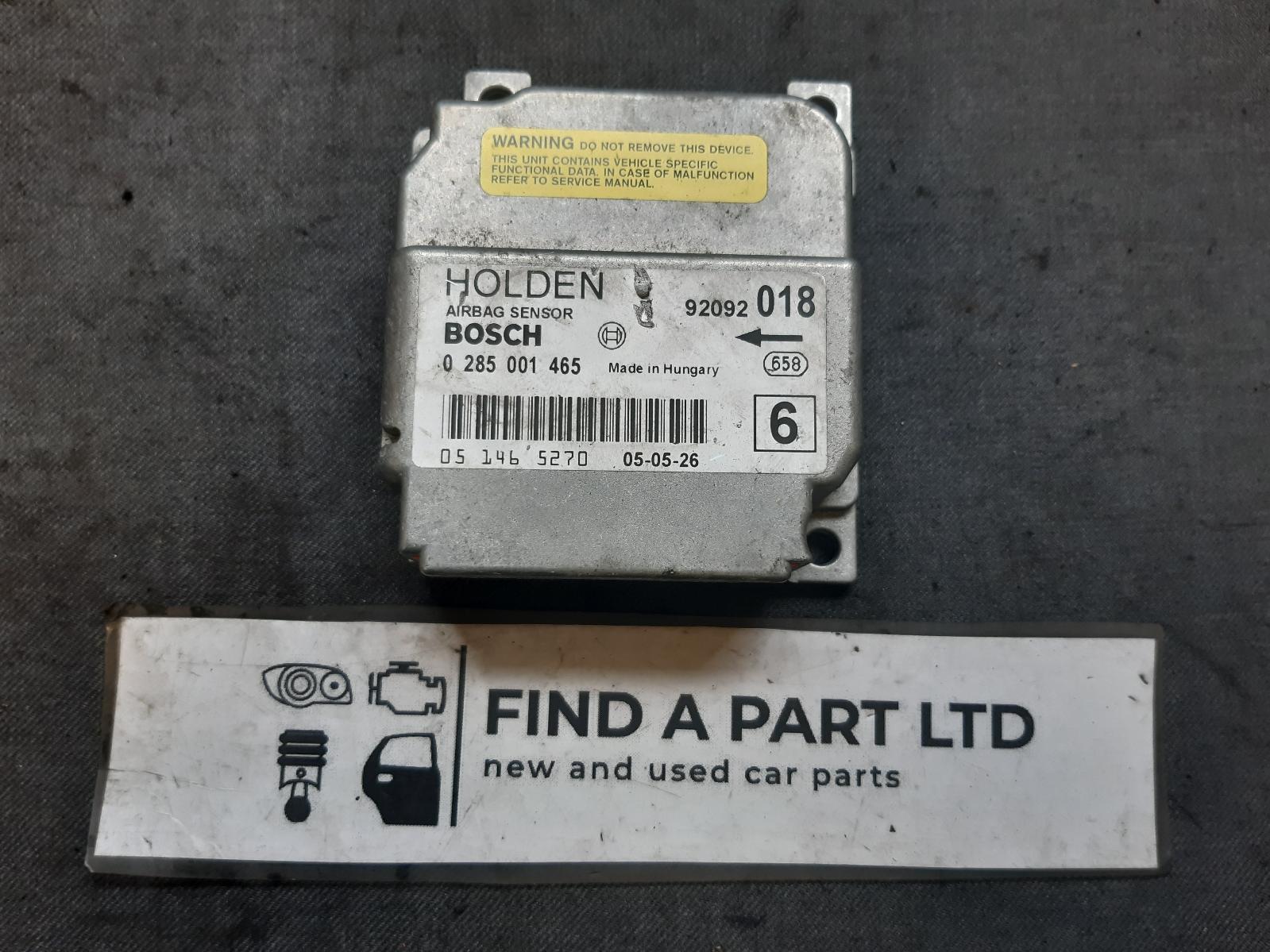 View Auto part Airbag Module/Sensor HOLDEN COMMODORE 2004